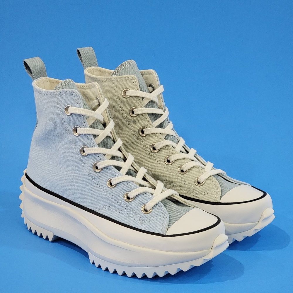 Converse Run Star Hike High 'Summer Denim' Women's Platform Sneakers 171894C NWT